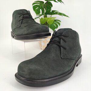 SAS Men’s Statesman Chukka Boots Oily Black Leather Size 11W